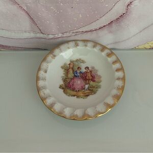VINTAGE 1971 EJC BAVARIA SCHUMANN HANDPAINTED TRAY PLATE ARZBERG GERMANY